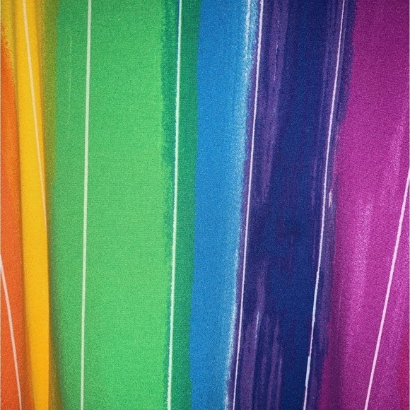 Nwt Multicoloured striped tank dress - Picture 5 of 8
